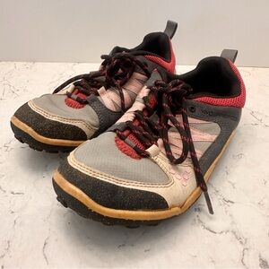 Vivobarefoot Shoes Sneakers Girls Size 4 Pink Gray Barefoot